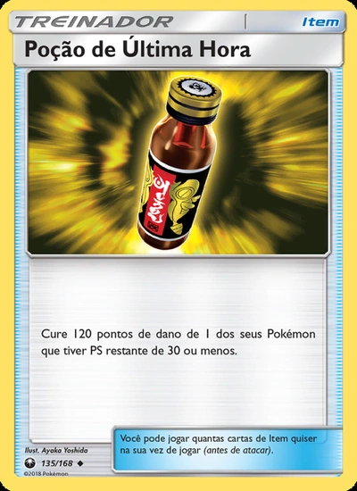Poção de Última Hora