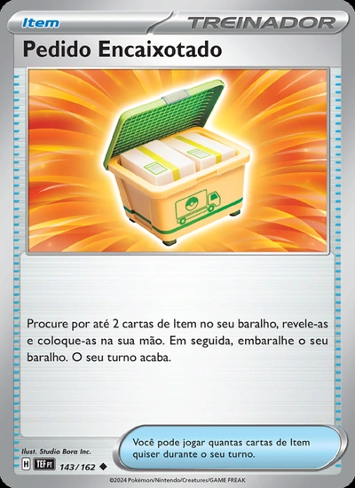 Pedido Encaixotado