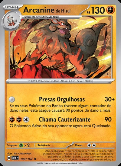 Arcanine de Hisui