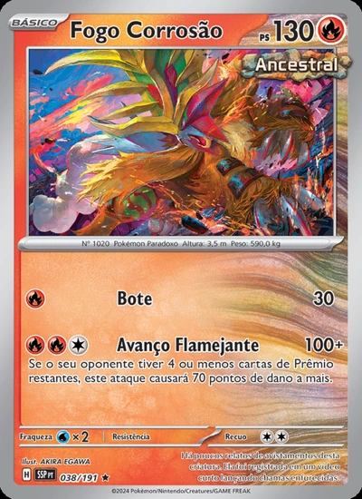 Fogo Corrosão
