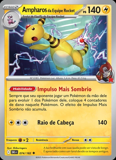 Ampharos da Equipe Rocket