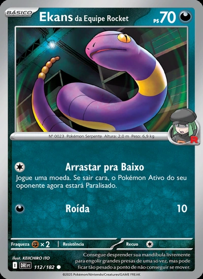 Ekans da Equipe Rocket