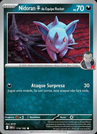 Nidoran♀ da Equipe Rocket