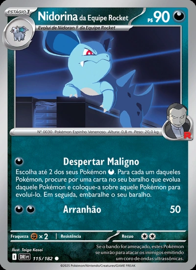 Nidorina da Equipe Rocket