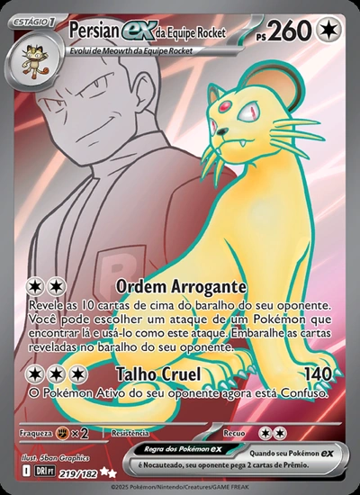 Persian ex da Equipe Rocket