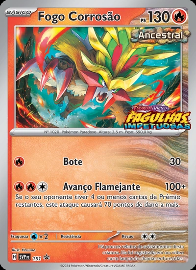 Fogo Corrosão