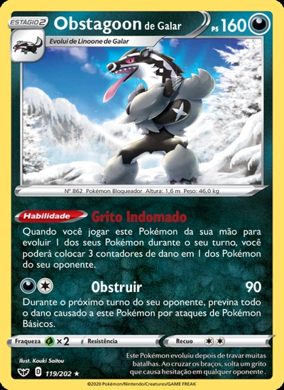 Obstagoon de Galar