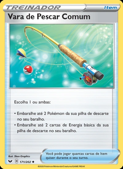 Vara de Pescar Comum