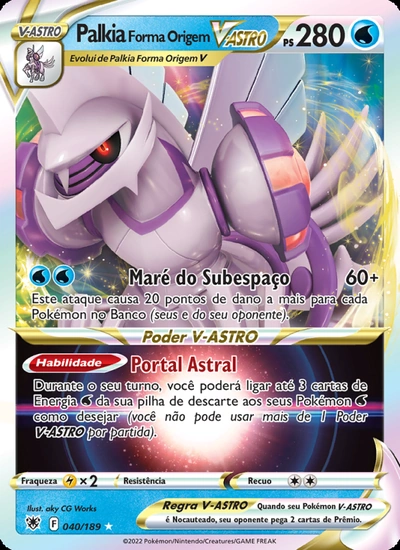 Palkia Forma Origem V-ASTRO
