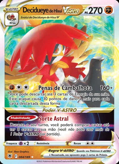 Decidueye de Hisui V-ASTRO
