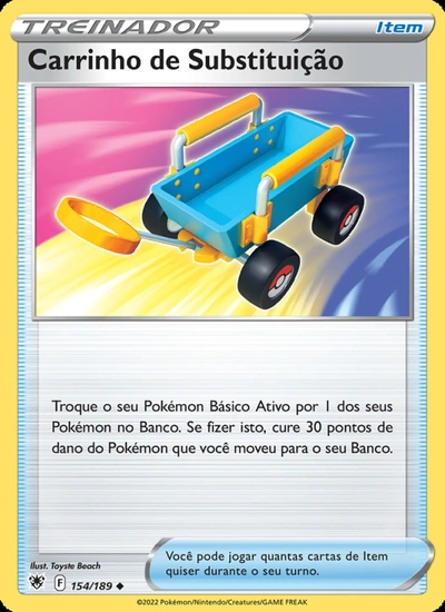 Carrinho de Substituição