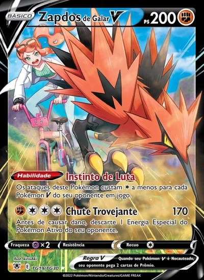 Zapdos de Galar V