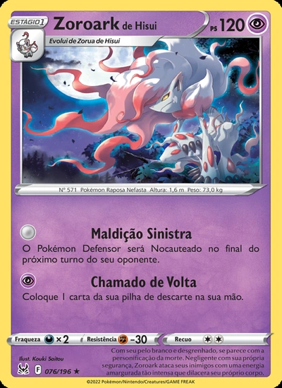Zoroark de Hisui