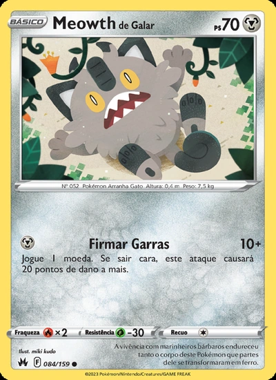 Meowth de Galar