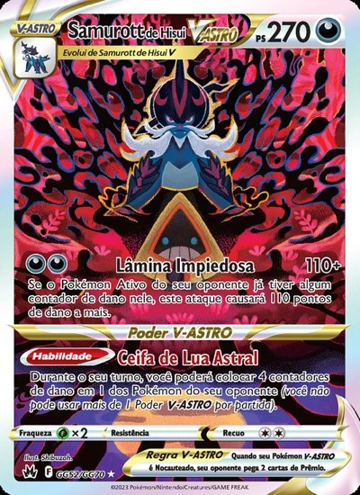 Samurott de Hisui V-ASTRO