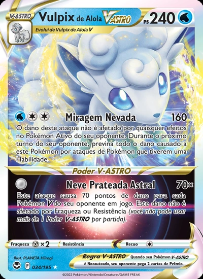Vulpix de Alola V-ASTRO