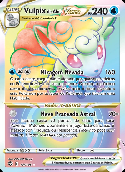 Vulpix de Alola V-ASTRO