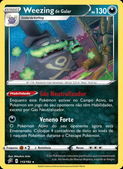 Weezing de Galar