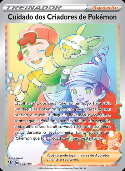 Cuidado dos Criadores de Pokémon