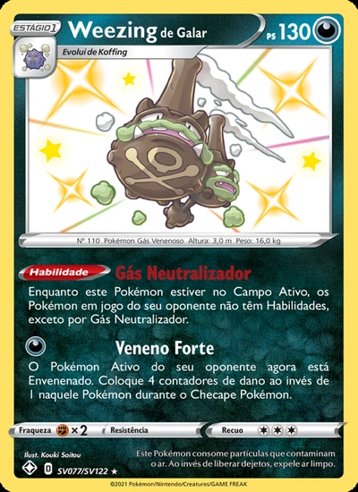 Weezing de Galar
