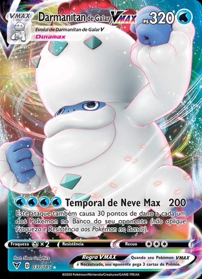 Darmanitan de Galar VMAX