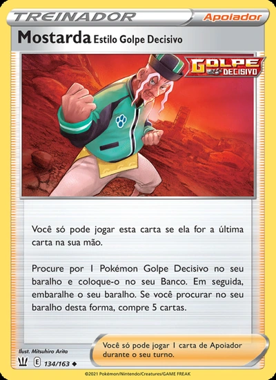 Mostarda Estilo Golpe Decisivo