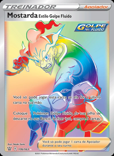 Mostarda Estilo Golpe Fluido
