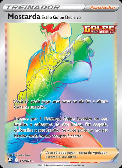 Mostarda Estilo Golpe Decisivo