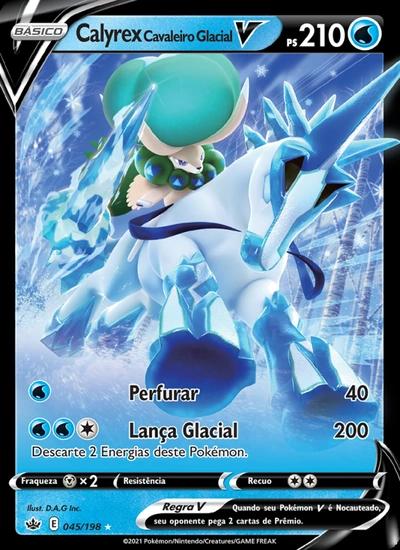 Calyrex Cavaleiro Glacial V