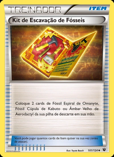 Kit de Escavação de Fósseis