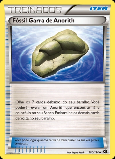Fóssil Garra de Anorith