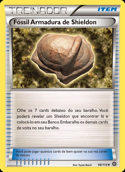 Fóssil Armadura de Shieldon