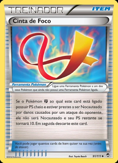 Cinta de Foco