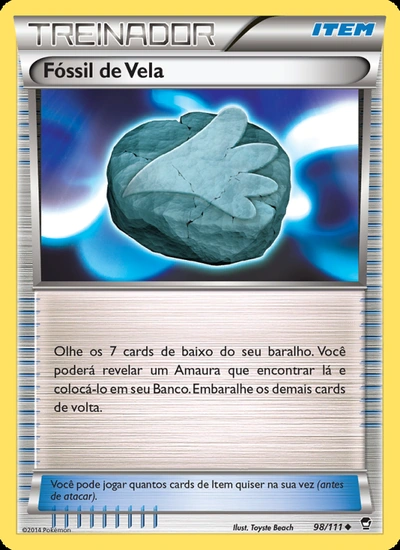Fóssil de Vela