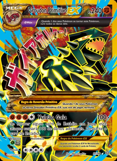 Groudon Primitivo EX