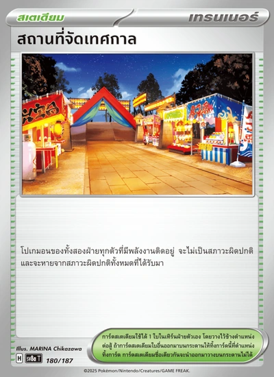 สถานที่จัดเทศกาล