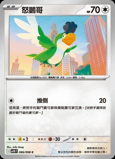 怒鸚哥