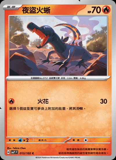 夜盜火蜥