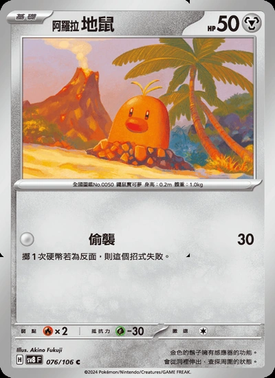 阿羅拉 地鼠