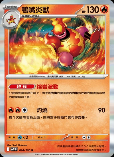 鴨嘴炎獸